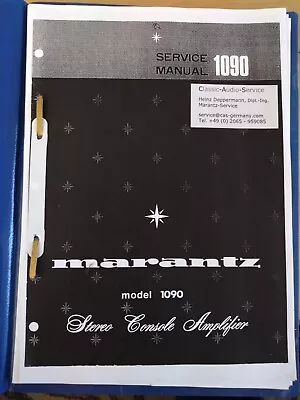 Kaufen Marantz 1090 Service Manual • 10€