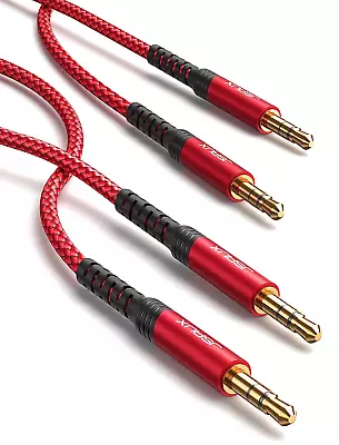 Kaufen [2Pack,1.2M] Aux Kabel 3.5Mm Audio Kabel - Nylon Klinkenkabel Für Kopfhörer, Sam • 24.95€