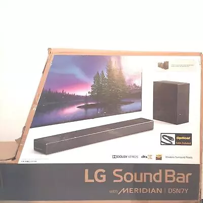 Kaufen LG DSN7Y Soundbar 3.1.2 Atmos Wireless Subwoofer Lautsprecher 4K HDMI Box HiFi A • 262.99€