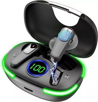 Kaufen Bluetooth In Ear Kopfhörer Kabellos Stereo Ohrhörer Schwarz Mit Ladebox NEU • 11.50€