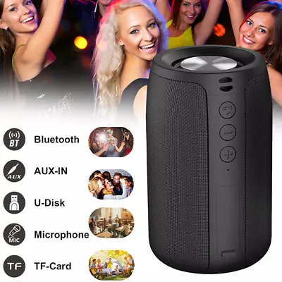 Kaufen Bluetooth Lautsprecher Tragbarer Bluetooth Musikbox HiFi Bass Subwoofer Soundbox • 18.96€