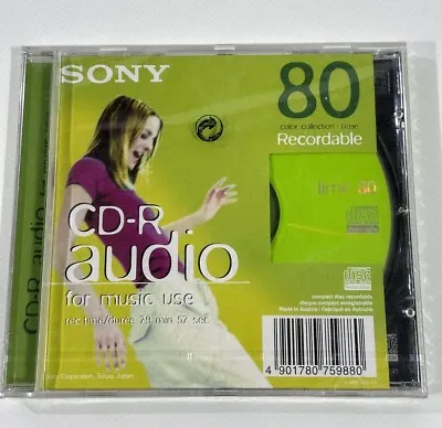 Kaufen Sony  CD-R 80 For Audio CD Recorder 1 Stück Grün  Neu & OVP R113 • 11.99€