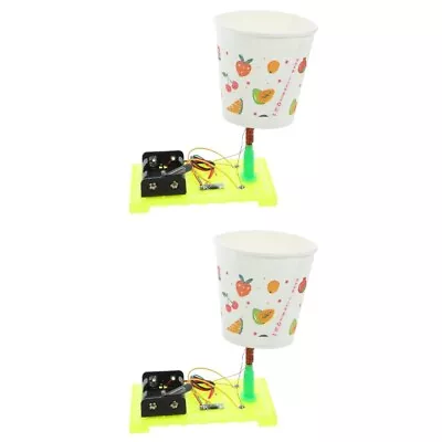 Kaufen  2 Sets Lautsprecher Bausatz Selber Machen Kind Spielzeug Batterie Hörmuschel • 13.15€