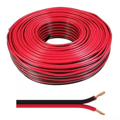 Kaufen 50m Lautsprecherkabel 2x 2,5mm² Rot Schwarz Audiokabel Boxenkabel • 20€