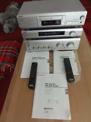 Kaufen Sony Stereoanlage HiFi Tower Verstärker Amplifier FM Tuner CD Player • 98€