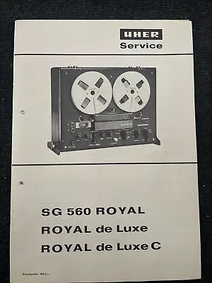 Kaufen UHER SG 560 Royal De Luxe Service Manual - Sehr Selten • 49€