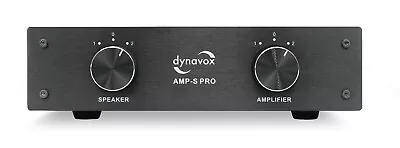 Kaufen Dynavox AMP-S PRO Schwarz Verstärkerumschalter Boxenumschalter 200W / Kanal • 127€