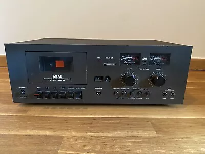 Kaufen Akai CS-705D Stereo Kassettendeck Tape Deck Schwarz • 90€