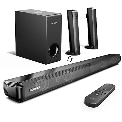 Kaufen Ultimea Apollo S50 4.1 Kanal Soundbar 5,25  Subwoofer, DSP, BassMax, Bluetooth • 157.75€