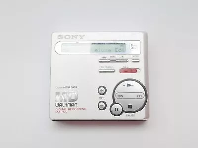 Kaufen Sony MiniDisc MD Recorder Walkman MZ-R70  Silber • 70€