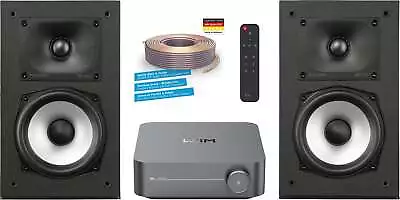 Kaufen WiiM AMP Multiroom Streaming Stereoanlage Grau HDMI Dual-Band-WiFi Bluetooth Set • 530€