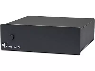 Kaufen Pro-Ject Phono Box S2 Phono Vorverstärker Schwarz • 149€