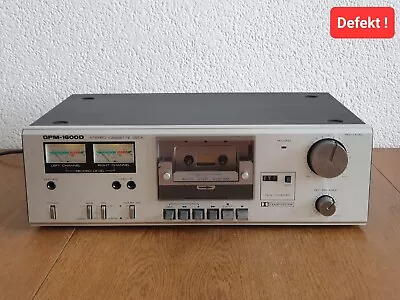 Kaufen GPM-1600D VINTAGE HiFi Stereo Cassette Deck,Made In Japan • 59.99€