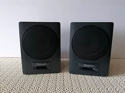 Kaufen Schneider M21 LS  Lautsprecherboxen 4 Ohm Audio Compact Stereo Sound System • 30€