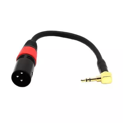 Kaufen 3-Pin XLR-Stecker Nach Rechts Winkel 3,5mm • 8.26€