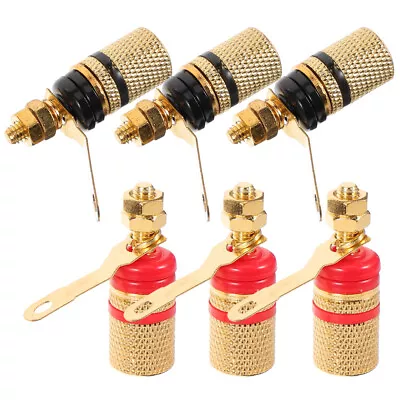 Kaufen  6 Pcs Bananenstecker Für Lautsprecher Verstärker Subwoofer Bass • 7.19€