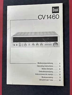 Kaufen Original Bedienungsanleitung Dual CV1460. Sehr Gut. • 9.99€