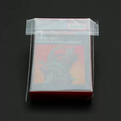 Kaufen 700 St. Musik Kassetten Schutzhüllen Aus Glasklarer Folie Hörbuch MC • 25.60€