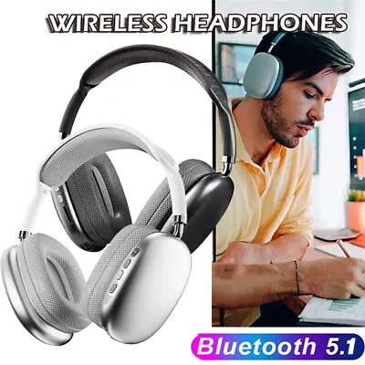 Kaufen Bluetooth Kopfhörer Over Ear Kabellos Headphone HiFi Stereo Wireless Headset • 13.91€