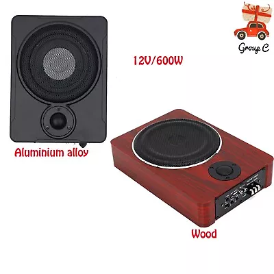 Kaufen 8 '' Auto-Subwoofer Und Aktiver Verstärker Unter Dem Schlanken Sitzlautspre 600W • 102.20€