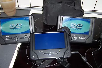 Kaufen Mobiler DVD Player Dual-Monitor 2XPlayer 1XMonitor Foll Funktionstüchtig • 17.71€