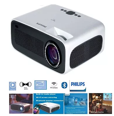 Kaufen PHILIPS NeoPix Ace Full HD Heimkino Projektor LED Beamer WLAN,Bluetooth,2x HDMI • 249.85€