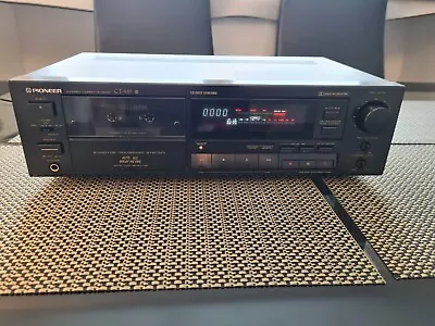 Kaufen Pioneer CT-449 Stereo Cassette Tape Deck Kassettendeck Kassetten Player Rekorder • 100€