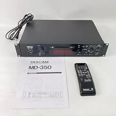 Kaufen Tascam Professional MD-350 Mini-Disc-Player-Recorder MD-Deck Gebraucht,... • 245€