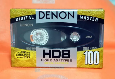 Kaufen Denon HD8 100 Japan 1992 Cassette Kassette  TYPE II  SEALED • 39.26€