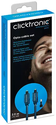 Kaufen Clicktronic Casual Opto-Kabel (optisches Digitalaudiokabel Mit 3,5mm Adapter, 0, • 8.68€