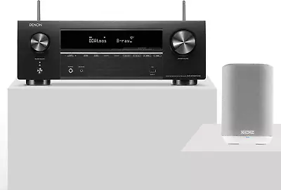 Kaufen Denon AVR-X1700HDAB 7.2 Kanal AV Receiver + Denon Home 150 Multiroom Lautspreche • 1,052.70€