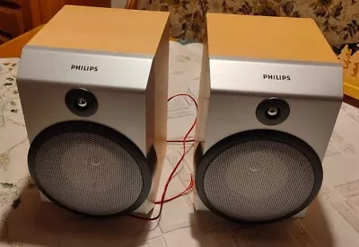 Kaufen Philips 2 Wege Hifi Lautsprecher Kompaktlautsprecher Regallautsprecher 6 Ohm • 39.90€