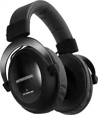 Kaufen DJ PA HiFi Kopfhörer Over Ear Kopfbügel Phones Headphones Studio E-Drum Schwarz • 59.70€