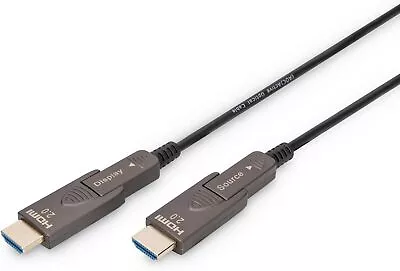 Kaufen DIGITUS 4K HDMI AOC Verbindungskabel 15m 4Kx2K@60HZ Abnehmbare Stecker OVP NEU • 83.79€