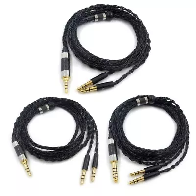 Kaufen 1.2m Earphone Cable Stereo Aux Cord For AH-D7100 7200 D600 D9200 5200 • 22.05€