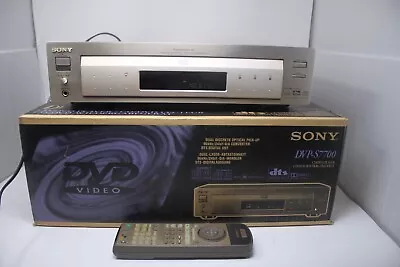 Kaufen Sony DVP-S7700 High-End DVD Player Mit Fernbedienung Und Anleitung • 230€
