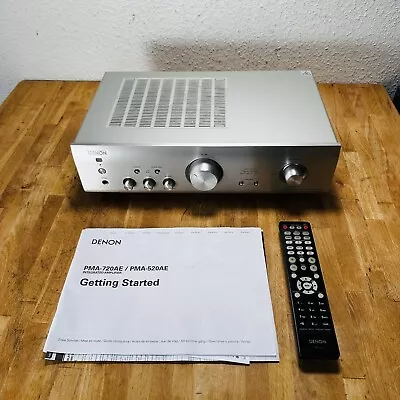 Kaufen Denon PMA 720AE Stereo Vollverstärker Silber  Stereo Amplifier • 249.90€