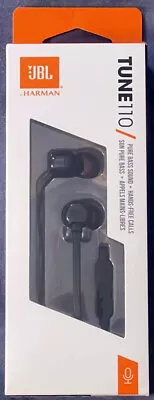 Kaufen JBL Tune 110 In-Ear-Kopfhörer (kabelgebunden) - Schwarz (neu/verpackt) • 11.86€